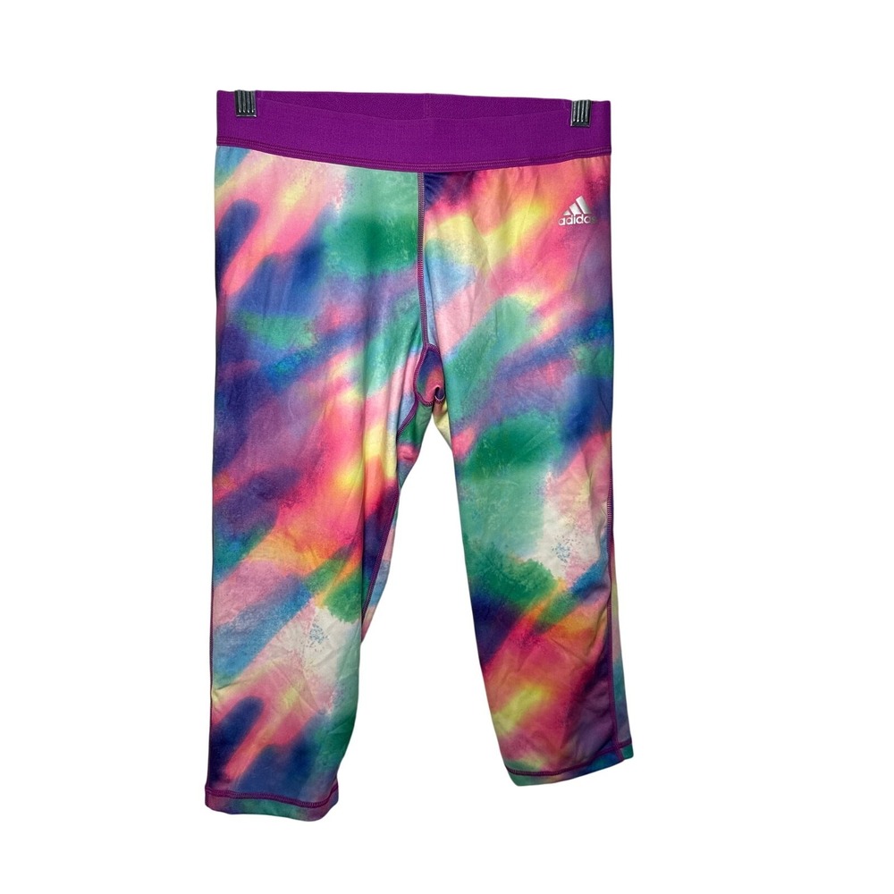 Adidas techfit climalite mid rise leggings womens medium performance